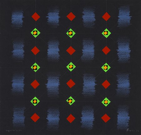 ENNIO FINZI (1931)Capricciando, 2014Tecnica mista e applicazioni su...