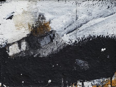 ANNA BORGHI (1980)Periferie, 2006Tecnica mista su tela di jutacm 30x40Firma,...