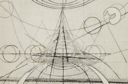 WALTER VALENTINI (1928)Origine, 1993Acquaforte su carta - Esemplare Unicocm...