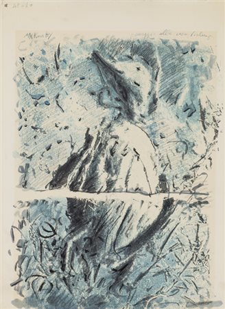 MAX KUATTY (1930-2011)Omaggio alla non violenzaTecnica mista su base...