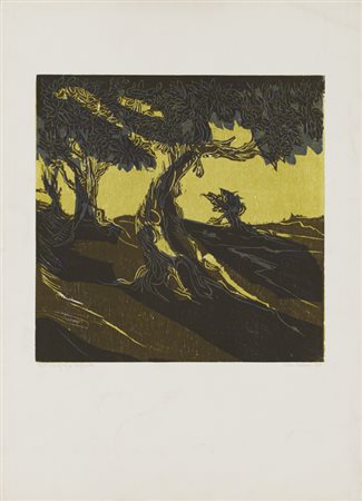 GIAN CALLONISenza Titolo, 1974Litografiacm 70x50Firma, datazione e...