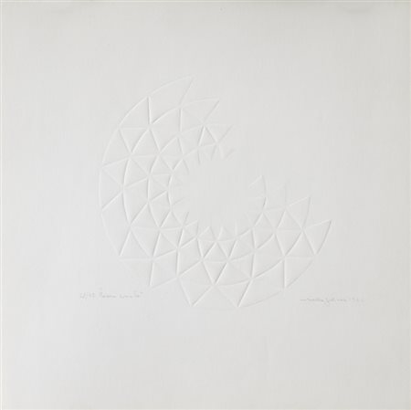 MIRELLA FORLIVESI (1936)Senza Titolo, 1984Calcografia su cartacm 32x32Firma,...