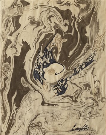 ANONIMOSenza TitoloLotto unico composto da 4 tecniche miste e grafichecm...