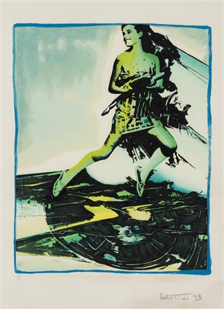 GIANNI BERTINI (1922-2010)Senza TitoloLitografiacm 58x42Firma e numerazione...