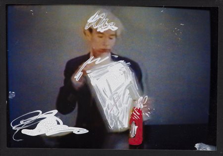 MARIO SCHIFANO (1934-1998)Senza Titolo, 1990-1997Tecnica mista su...