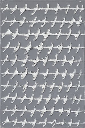 ALFREDO RAPETTI (1961)Scrittura, 2010Acrilici su telacm 30x20Firma, titolo e...