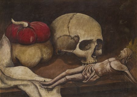 ANONIMOSenza TitoloOlio su tavolacm 30x40