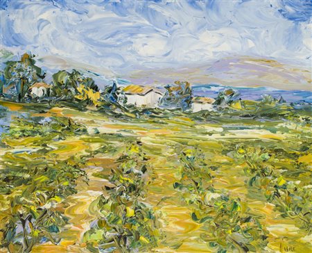 ANONIMOProvence, 1991Olio su telacm 60x73Firma indecifrata al fronteFirma...