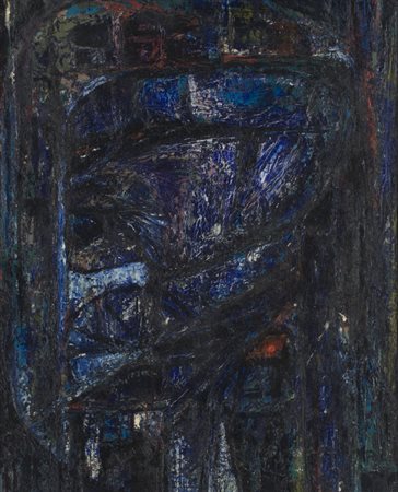 VIRGINIA FRISONISenza TitoloOlio su cartone telatocm 54x44Firma al fronte