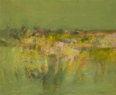 ANGELO CAPELLI (1930)Aria di Primavera, 1966Olio su telacm 50x60Firma e...
