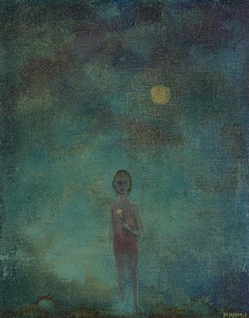 ANONIMOSenza TitoloOlio su telacm 50x40Firma indecifrata al fronte