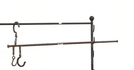 Stadera in ferro (l cm 94) -EN An iron lever scale (l cm 94)