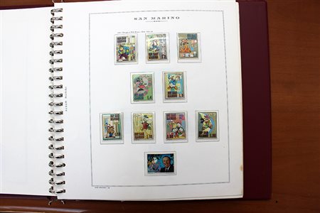 SAN MARINO Collezione degli anni '60/'80, in un album Marini. Da esaminare MNH