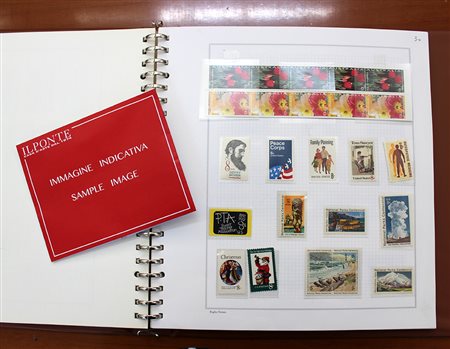 STATI VARI Collezione di francobolli tra cui cui Albania, Burundi, Colonie...