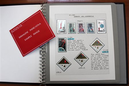 TEMATICHE - SPAZIO 1958/1970 Collezione formata da francobolli nuovi del...