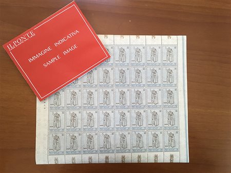 VATICANO 1958/1978 Lotto formato da numerosi fogli completi e blocchi del...