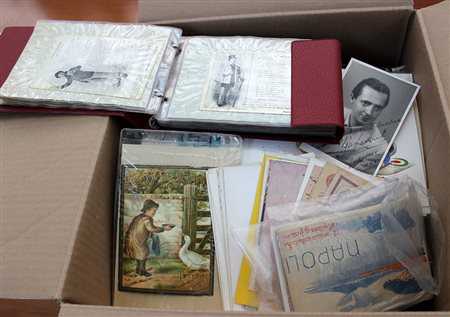 CARTOLINE: NAPOLI, CAMPANIA, CALCIO, VARIE Eterogeneo lotto formato da...