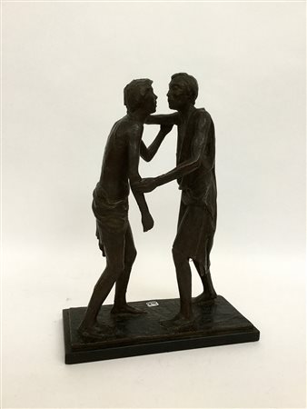 Giuseppe Scalvini (Milano 1908 - Milano 2003) "Il figliol prodigo" scultura...