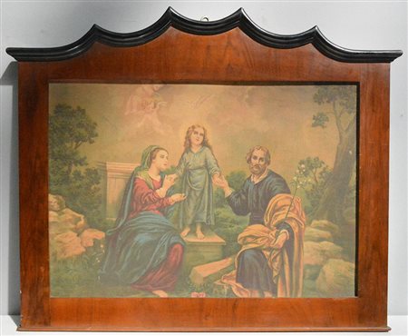 Cornice déco di gusto barocchetto ispirata agli stilemi di Piero Portaluppi...