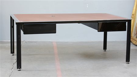 Luigi Caccia Dominioni (Milano 1913 - Milano 2016) Grande scrivania della...