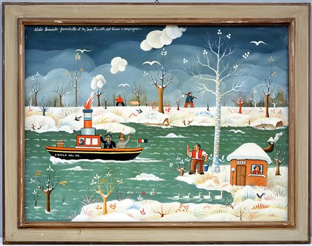 Udo Toniato (Borgoforte 1930 - Guastalla 2011) "Guastalla il Po, Iseo...