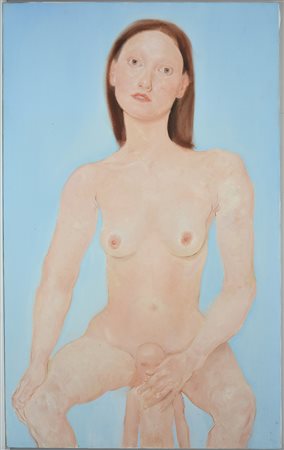 Federico Lombardo (Castellammare Di Stabia 1970) "Senza titolo" 1999, olio su...