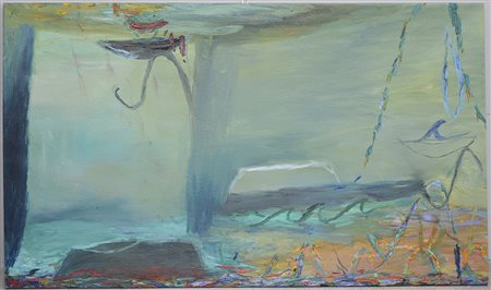 Nanna Susi (Asikkala 1967) "Dreaming of Nobody" 1999, olio su tela (cm...