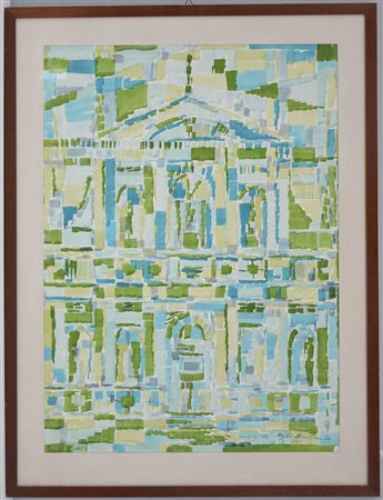 Egidio Bonfante (Treviso 1922 - Milano 2004) "Senza titolo" 1974, tecnica...