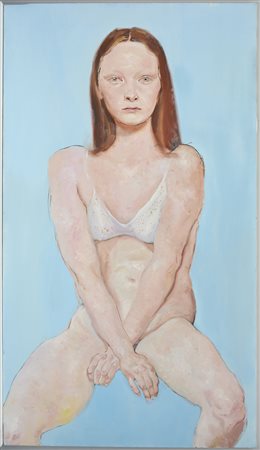 Federico Lombardo (Castellammare Di Stabia 1970) "Matilde" 1999, olio su tela...