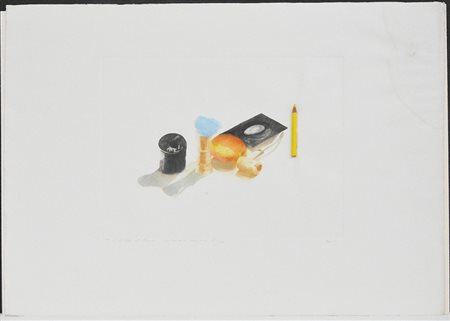 Giorgio Bonelli (Savona 1941 - Genova 1986) "Ditelo a..." litografia e...