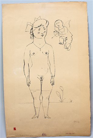 George Grosz (Berlino 1893 - 1959) "Nachbars Lenchen oder Frühlings Erwachen"...