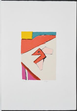 Piero Maggioni (Monticello Brianza 1931 - Viganò 1995) "Senza titolo"...