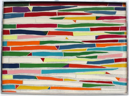 Piero Dorazio (Roma 1927 - Perugia 2005) "Senza titolo" 1974, multiplo in...