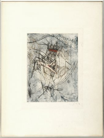 Roberto Matta (Santiago del Cile 1911 - Civitavecchia 2002) "Senza titolo"...
