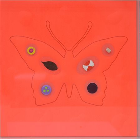 Renzo Nucara (Crema 1955) "Butterfly Effect (Farfalla di Nucara)" 2012 legno,...