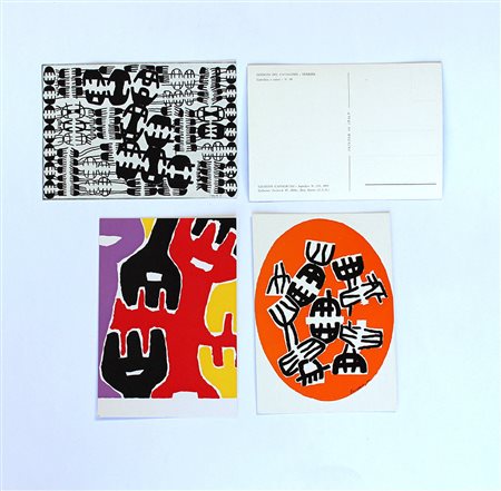 Giuseppe Capogrossi (Roma 1900 - Roma 1972) lotto composto da quattro...