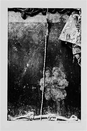 ANTONIO BIASIUCCI (1961) Affresco 1980 ca. Stampa fotografica vintage alla...