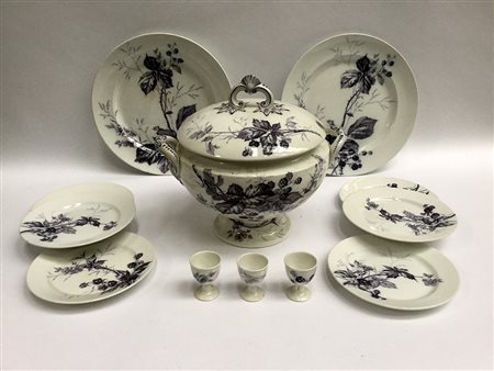 Manifattura Villeroy & Boch, servizio da tavola in ceramica a decoro...