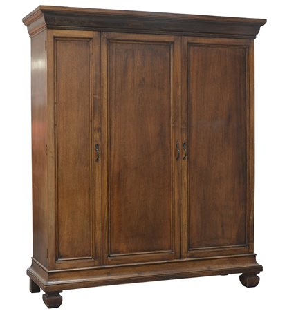 Armadio a tre battenti incorniciati in legno dolce (cm 183x216x60) (difetti)