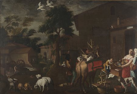 Maestro lombardo della fine del secolo XVII inizio XVIII, da Vincenzo Campi...