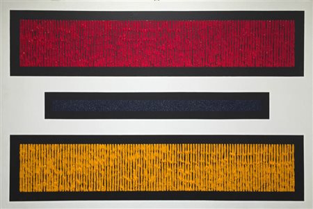 FABRIZIO TROTTA Cromo terapia, 2014 Tecnica mista su tela cm 120x80