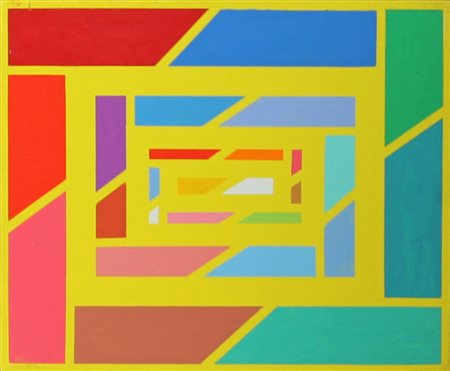 DORAZIO PIERO (ROMA 1927 PERUGIA 2005), Cina I, Olio su tela Anno 1997 Dim....