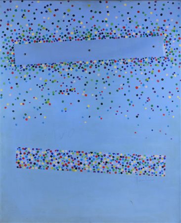 MONDINO ALDO (TORINO 1938 TORINO 2005), Può, Olio e tecnica mista su tela...