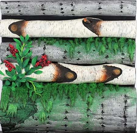 GILARDI PIERO (TORINO 1942), Catasta, Poliuretano espanso Anni 2000 Dim....