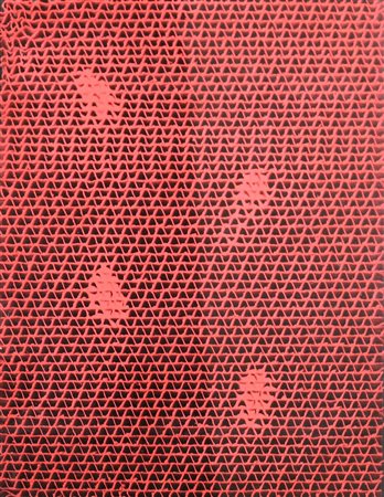 AUBERTIN BERNARD (FONTENAY-AUX-ROSES 1934 REUTLINGEN 2015), Alveoles, Cartone...