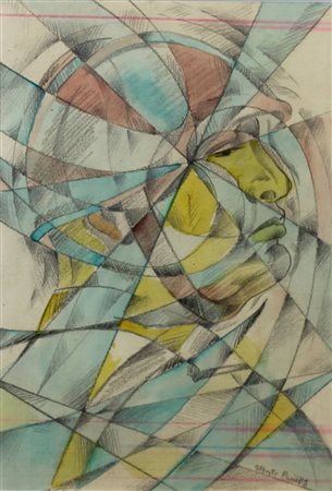 BONETTI UBERTO (VIAREGGIO 1909 VIAREGGIO 1993), Caricatura del Duce, Tecnica...