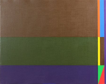 FAIN GIULIO (PORDENONE 1933 BOLZANO 2014), Cromoplastico, Olio su tela Anno...