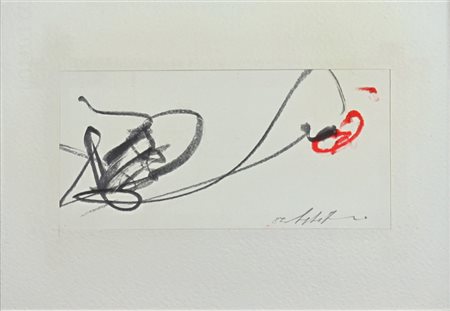 FERRARI AGOSTINO (MILANO 1938), Senza titolo, Tecnica mista su carta Anno...