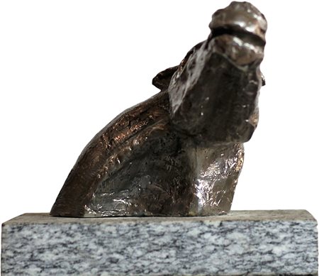 CASSINARI BRUNO (PIACENZA 1912 MILANO 1992), Testa di cavallo, Scultura in...