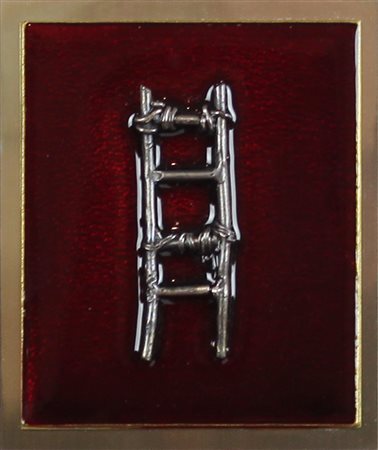 SCANAVINO EMILIO (GENOVA 1922 MILANO 1986), Senza titolo, Opera con cofanetto...